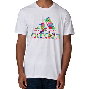 Adidas World Flags Logo Tee